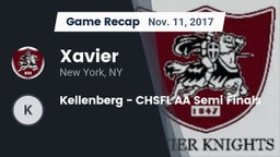 Recap: Xavier  vs. Kellenberg - CHSFL AA Semi Finals 2017