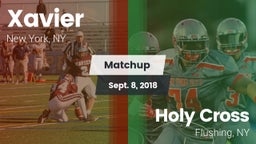 Matchup: Xavier  vs. Holy Cross  2018