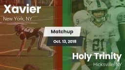 Matchup: Xavier  vs. Holy Trinity  2018