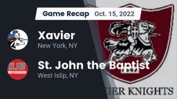 Recap: Xavier  vs. St. John the Baptist  2022