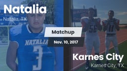 Matchup: Natalia  vs. Karnes City  2017