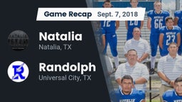Recap: Natalia  vs. Randolph  2018
