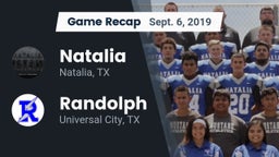 Recap: Natalia  vs. Randolph  2019