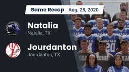 Recap: Natalia  vs. Jourdanton  2020