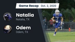 Recap: Natalia  vs. Odem  2020