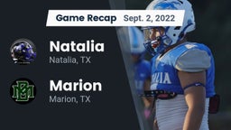 Recap: Natalia  vs. Marion  2022