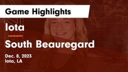 Iota  vs South Beauregard  Game Highlights - Dec. 8, 2023