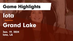 Iota  vs Grand Lake  Game Highlights - Jan. 19, 2024