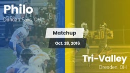 Matchup: Philo  vs. Tri-Valley  2016