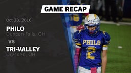 Recap: Philo  vs. Tri-Valley  2016