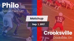 Matchup: Philo  vs. Crooksville  2017