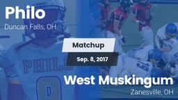 Matchup: Philo  vs. West Muskingum  2017