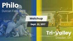 Matchup: Philo  vs. Tri-Valley  2017