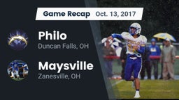 Recap: Philo  vs. Maysville  2017