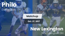 Matchup: Philo  vs. New Lexington  2017
