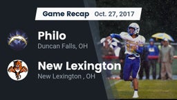 Recap: Philo  vs. New Lexington  2017