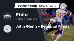 Recap: Philo  vs. John Glenn - Regional Finals 2017