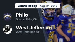 Recap: Philo  vs. West Jefferson  2018