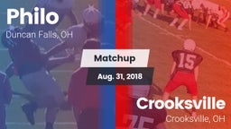 Matchup: Philo  vs. Crooksville  2018