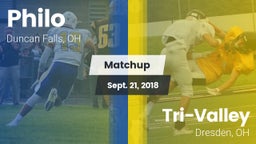 Matchup: Philo  vs. Tri-Valley  2018
