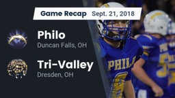 Recap: Philo  vs. Tri-Valley  2018