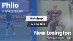 Matchup: Philo  vs. New Lexington  2018