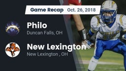Recap: Philo  vs. New Lexington  2018