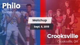 Matchup: Philo  vs. Crooksville  2019