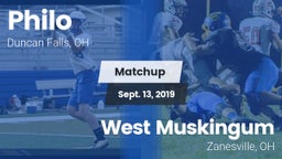 Matchup: Philo  vs. West Muskingum  2019