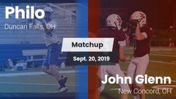 Matchup: Philo  vs. John Glenn  2019