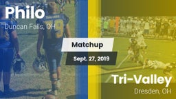 Matchup: Philo  vs. Tri-Valley  2019