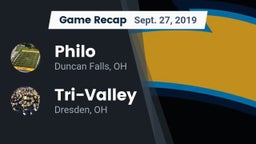 Recap: Philo  vs. Tri-Valley  2019