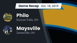 Recap: Philo  vs. Maysville  2019