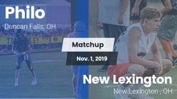 Matchup: Philo  vs. New Lexington  2019