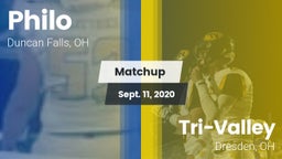 Matchup: Philo  vs. Tri-Valley  2020