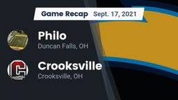 Recap: Philo  vs. Crooksville  2021