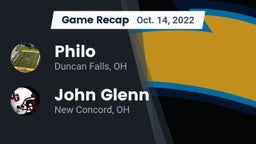 Recap: Philo  vs. John Glenn  2022
