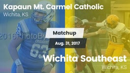 Matchup: Kapaun Mt. Carmel vs. Wichita Southeast  2017