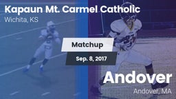 Matchup: Kapaun Mt. Carmel vs. Andover  2017