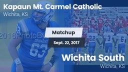 Matchup: Kapaun Mt. Carmel vs. Wichita South  2016