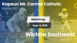 Matchup: Kapaun Mt. Carmel vs. Wichita Southeast  2019
