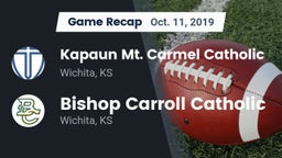 Recap: Kapaun Mt. Carmel Catholic  vs. Bishop Carroll Catholic  2019