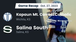 Recap: Kapaun Mt. Carmel Catholic  vs. Salina South  2023