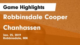 Robbinsdale Cooper  vs Chanhassen  Game Highlights - Jan. 25, 2019