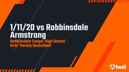 Robbinsdale Cooper girls basketball highlights 1/11/20 vs Robbinsdale Armstrong