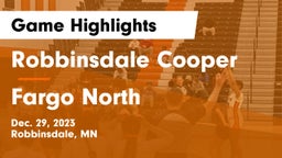 Robbinsdale Cooper  vs Fargo North  Game Highlights - Dec. 29, 2023
