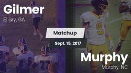 Matchup: Gilmer  vs. Murphy  2017