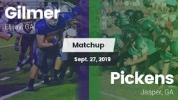 Matchup: Gilmer  vs. Pickens  2019