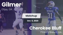 Matchup: Gilmer  vs. Cherokee Bluff   2020