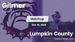 Matchup: Gilmer  vs. Lumpkin County  2020